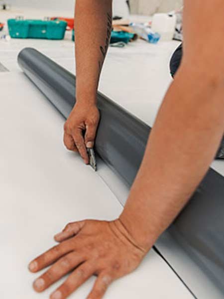 Fabric Reinforced Roofing Service